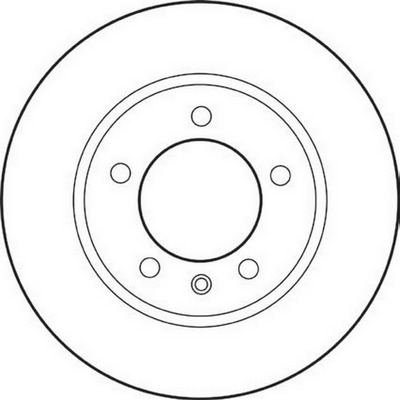 BENDIX Hátsó féktárcsa 562164B_BEND