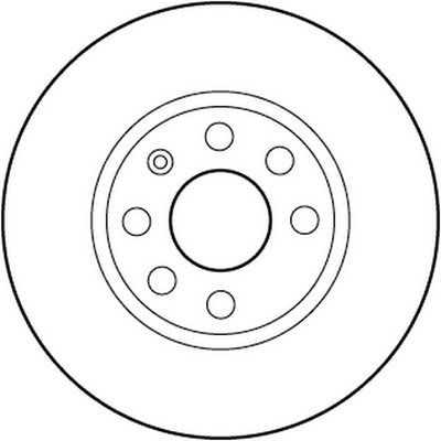 BENDIX 562196B_BEND Első féktárcsa