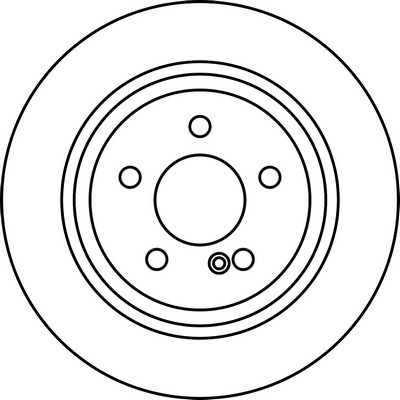 BENDIX Hátsó féktárcsa 562213B_BEND