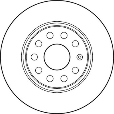 BENDIX Első féktárcsa 562237B_BEND