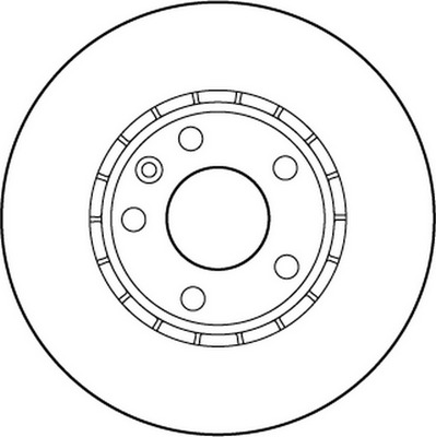 BENDIX Első féktárcsa 562241B_BEND