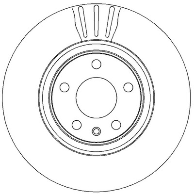 BENDIX Első féktárcsa 562271B_BEND