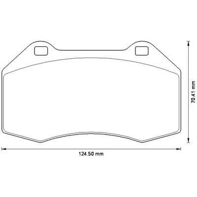 BENDIX Első fékbetét 573253B_BEND