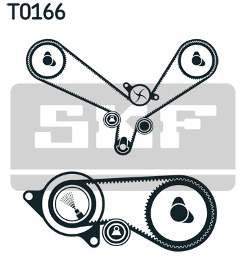 SKF Vezérműszíj készlet VKMA01151_SKF