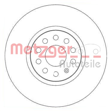 METZGER Első féktárcsa 61479.10_METZ