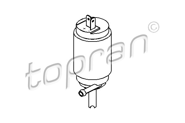 TOPRAN Ablakmosó motor 722448_TOP