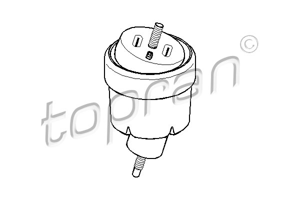 TOPRAN Motortartó bak 206835_TOP