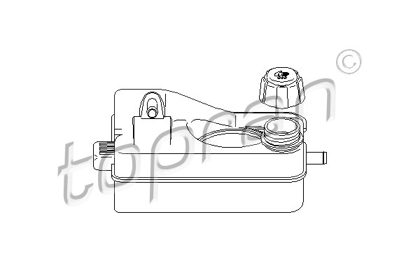 TOPRAN Hűtőfolyadék kiegyenlítő tartály 700428_TOP