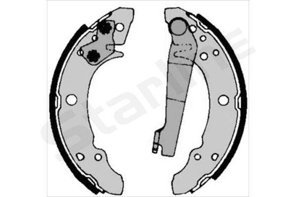 STARLINE Fékpofa BC00140_SL