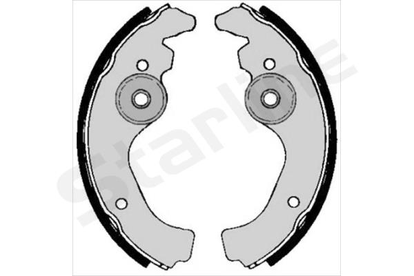 STARLINE Fékpofa BC00660_SL