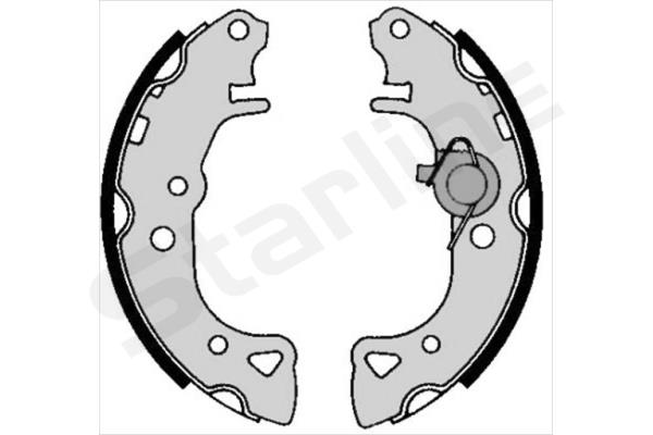 STARLINE Fékpofa BC04940_SL