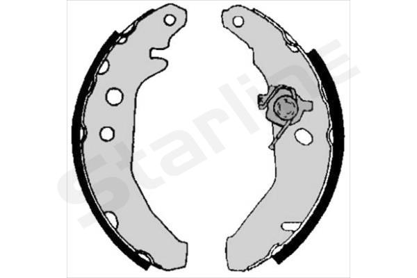 STARLINE Fékpofa BC05740_SL