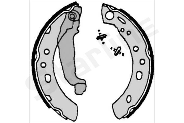 STARLINE Fékpofa BC07090_SL