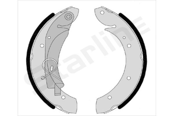 STARLINE Fékpofa BC07420_SL