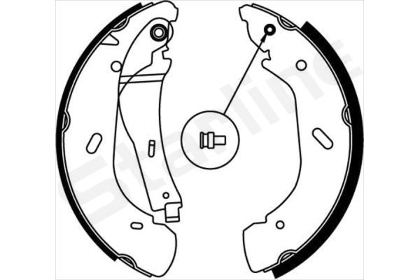 STARLINE Fékpofa BC07790_SL