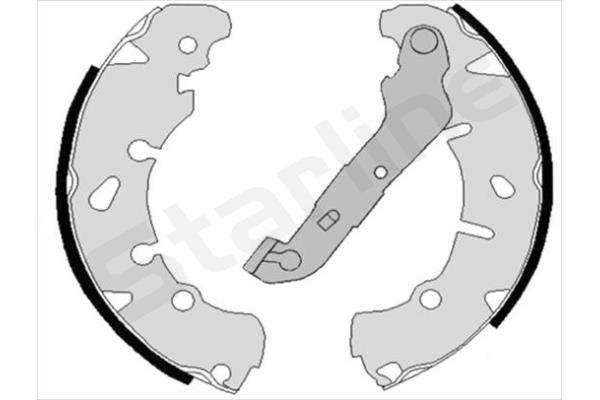 STARLINE Fékpofa BC08170_SL