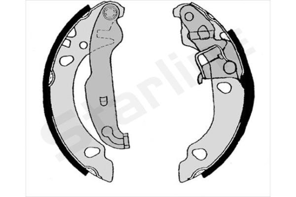 STARLINE Fékpofa BC08190_SL