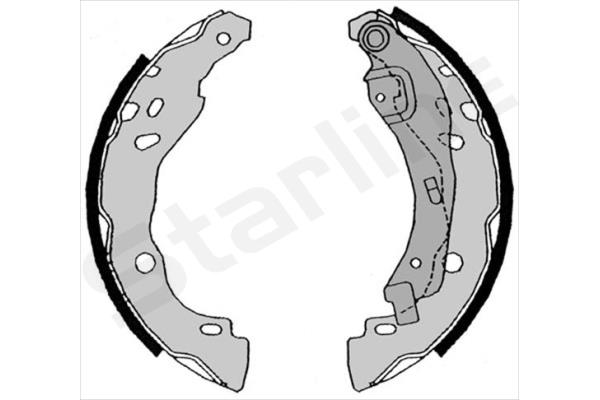 STARLINE Fékpofa BC08630_SL