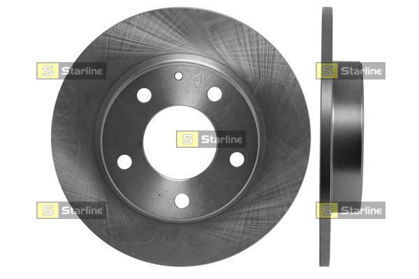 STARLINE Hátsó féktárcsa PB1071_SL