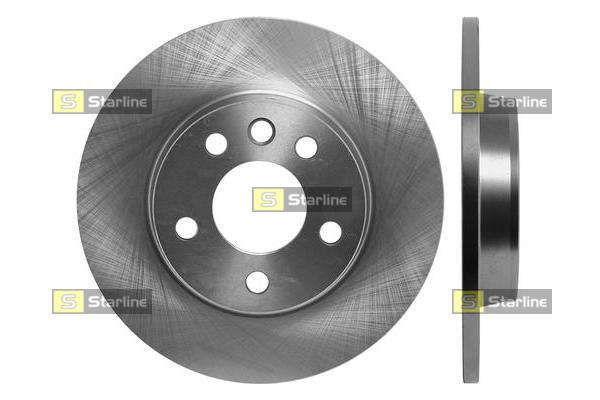 STARLINE Hátsó féktárcsa PB1372_SL