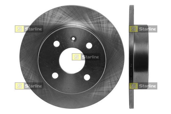 STARLINE Hátsó féktárcsa PB1389_SL
