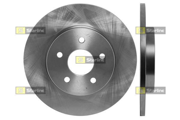 STARLINE Hátsó féktárcsa PB1432_SL