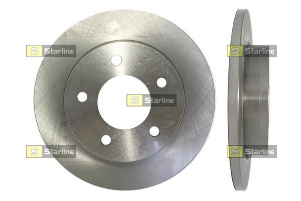 STARLINE Hátsó féktárcsa PB1437_SL