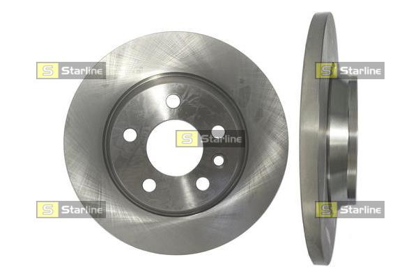 STARLINE Hátsó féktárcsa PB1547_SL