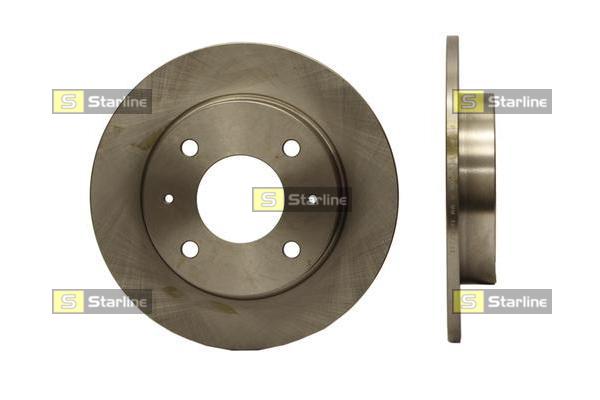 STARLINE Hátsó féktárcsa PB1566_SL
