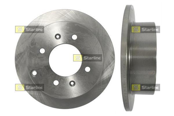 STARLINE Hátsó féktárcsa PB1625_SL