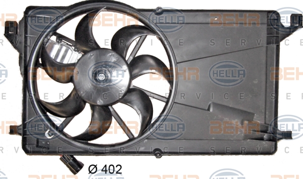 HELLA Ventilátor, vízhűtő 8EW351150-424