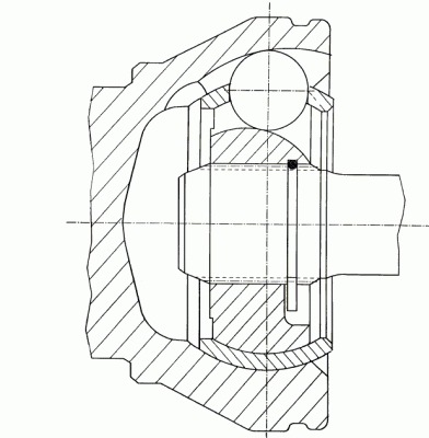 GKN Féltengelycsukló készlet 303285_GKN