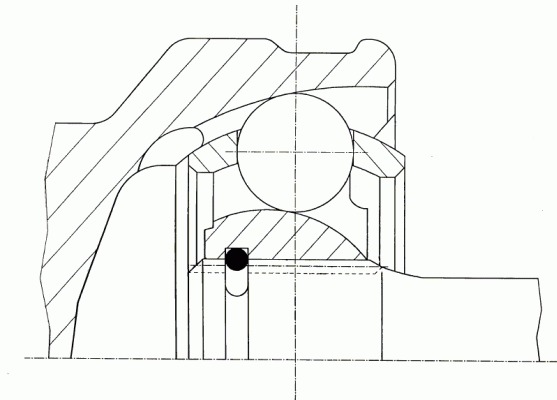 GKN Féltengelycsukló készlet 303391_GKN