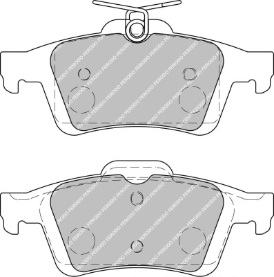 FERODO TQ Hátsó fékbetét FQT1931