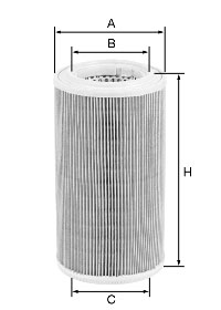 MANN-FILTER Levegőszűrő C17278/1_MANN