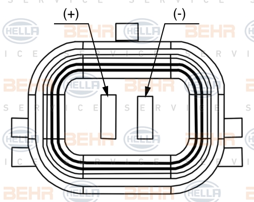 HELLA Klímakompresszor 8FK351008-091