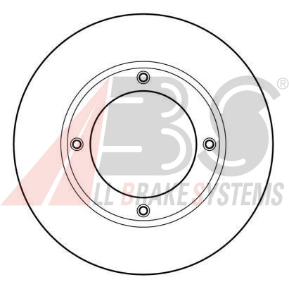 ABS Első féktárcsa 15502_ABS