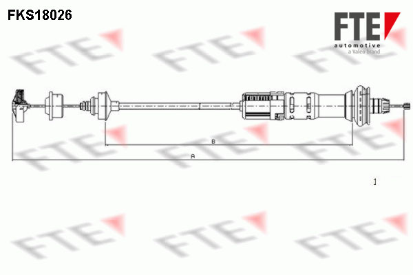 FTE Kuplungbowden FKS18026