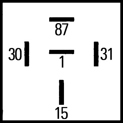 HELLA Relé 4RP008189-001