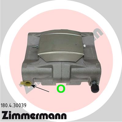 ZIMMERMANN Féknyereg 180.4.30039_ZIM