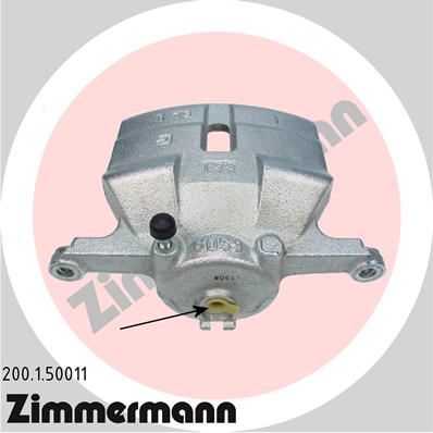 ZIMMERMANN Féknyereg 200.1.50011_ZIM