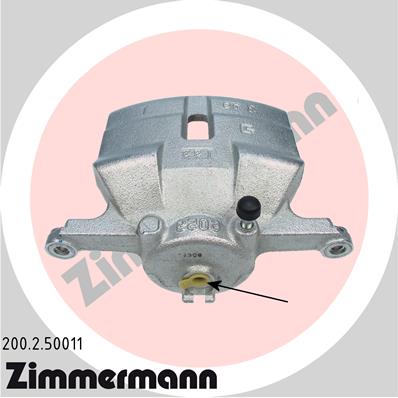 ZIMMERMANN Féknyereg 200.2.50011_ZIM