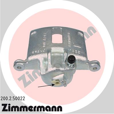 ZIMMERMANN Féknyereg 200.2.50022_ZIM