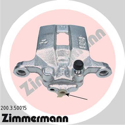 ZIMMERMANN Féknyereg 200.3.50015_ZIM