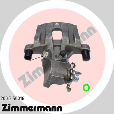 ZIMMERMANN Féknyereg 200.3.50016_ZIM