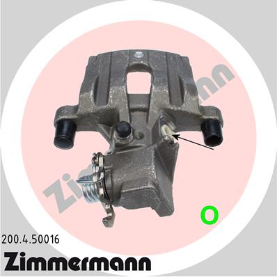 ZIMMERMANN Féknyereg 200.4.50016_ZIM