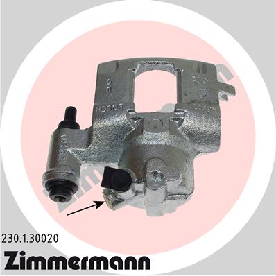 ZIMMERMANN Féknyereg 230.1.30020_ZIM