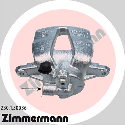 ZIMMERMANN Féknyereg 230.1.30036_ZIM