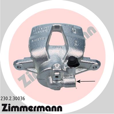 ZIMMERMANN Féknyereg 230.2.30036_ZIM