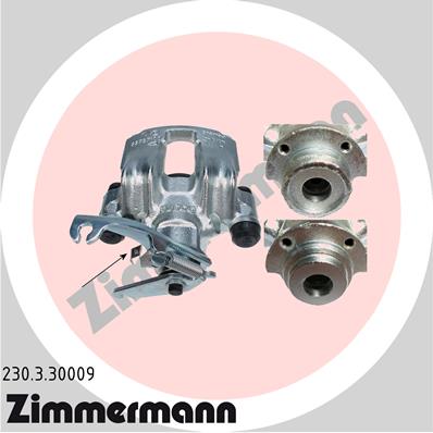 ZIMMERMANN Féknyereg 230.3.30009_ZIM